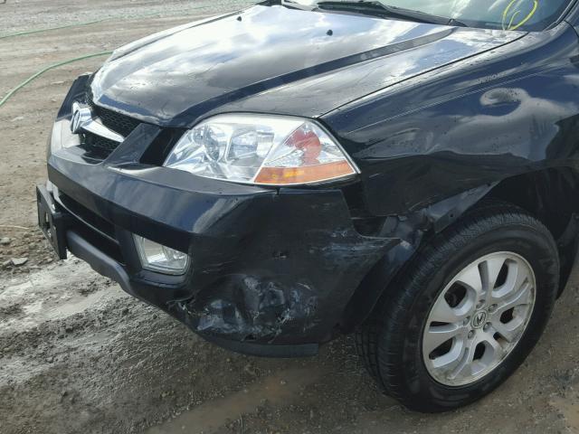 2HNYD18653H541223 - 2003 ACURA MDX TOURIN BLACK photo 9