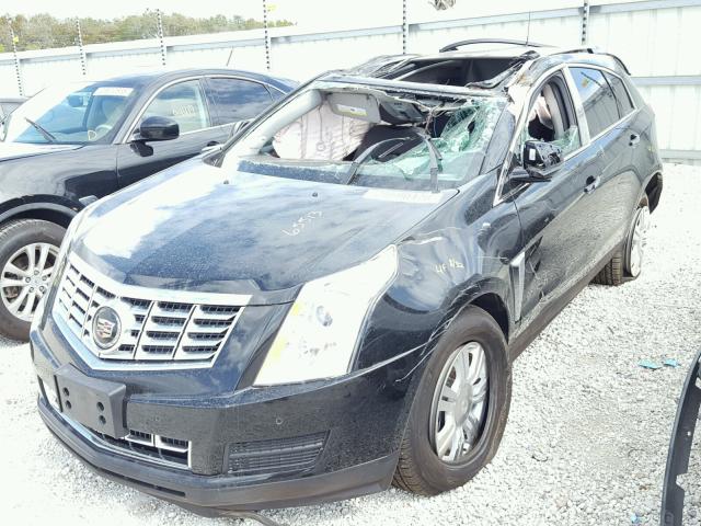 3GYFNEE33FS629890 - 2015 CADILLAC SRX LUXURY BLACK photo 2