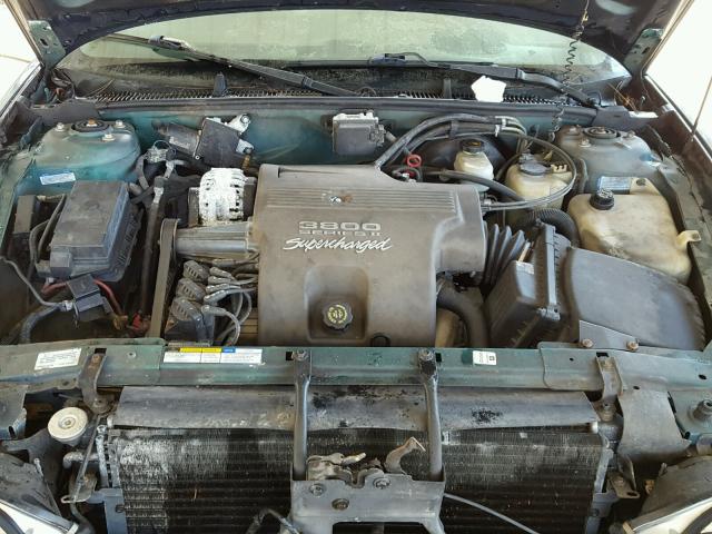 1G4CU5215V4631617 - 1997 BUICK PARK AVENU GREEN photo 7