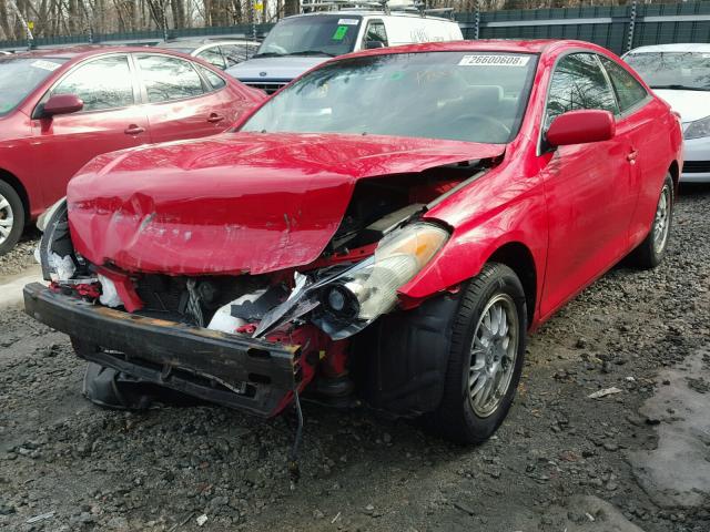 4T1CE30P56U580176 - 2006 TOYOTA CAMRY SOLA RED photo 2