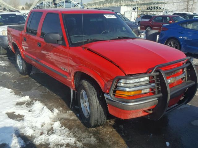 1GCDT13W72K180874 - 2002 CHEVROLET S TRUCK S1 RED photo 1