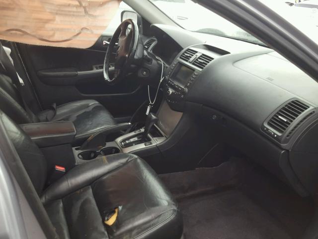 1HGCM66805A018227 - 2005 HONDA ACCORD EX SILVER photo 5