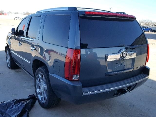 1GYFK63828R203918 - 2008 CADILLAC ESCALADE L BLUE photo 3