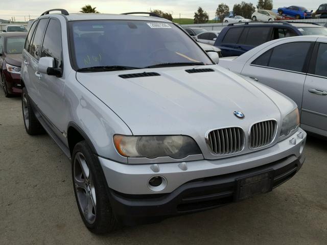 5UXFB33592LH37746 - 2002 BMW X5 4.4I GRAY photo 1