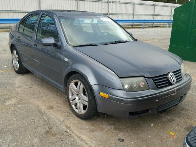 3VWSE69M23M102661 - 2003 VOLKSWAGEN JETTA GLS GRAY photo 1