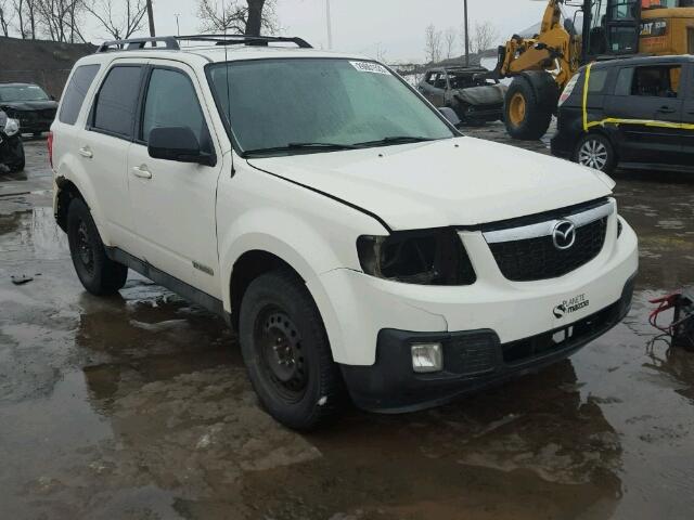 4F2CZ96G59KM05185 - 2009 MAZDA TRIBUTE S WHITE photo 1