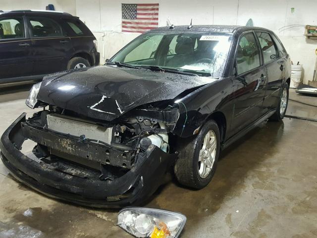 1G1ZU64824F109036 - 2004 CHEVROLET MALIBU MAX 黑色 照片 2