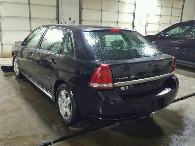 1G1ZU64824F109036 - 2004 CHEVROLET MALIBU MAX 黑色 照片 3