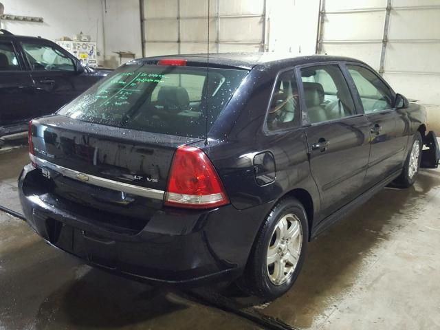 1G1ZU64824F109036 - 2004 CHEVROLET MALIBU MAX BLACK photo 4