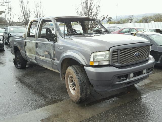 1FTNW21P63EC03672 - 2003 FORD F250 SUPER GRAY photo 1