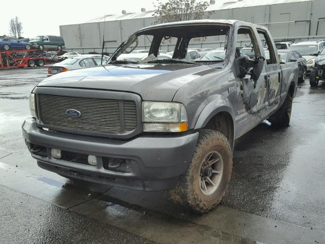 1FTNW21P63EC03672 - 2003 FORD F250 SUPER GRAY photo 2