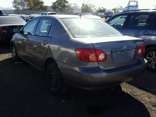 1NXBR32E86Z746928 - 2006 TOYOTA COROLLA CE CHARCOAL photo 3