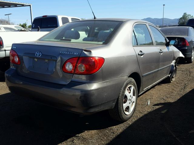 1NXBR32E86Z746928 - 2006 TOYOTA COROLLA CE CHARCOAL photo 4