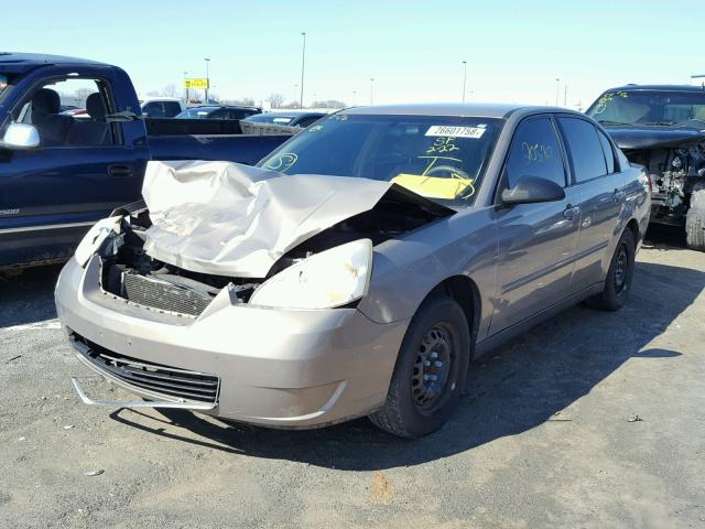 1G1ZS58F97F157047 - 2007 CHEVROLET MALIBU LS BROWN photo 2