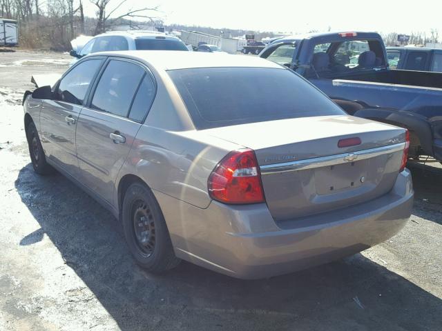 1G1ZS58F97F157047 - 2007 CHEVROLET MALIBU LS BROWN photo 3