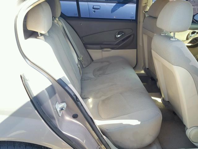 1G1ZS58F97F157047 - 2007 CHEVROLET MALIBU LS BROWN photo 6