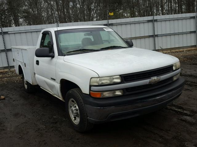 1GCFC24T3YE316685 - 2000 CHEVROLET SILVERADO WHITE photo 1