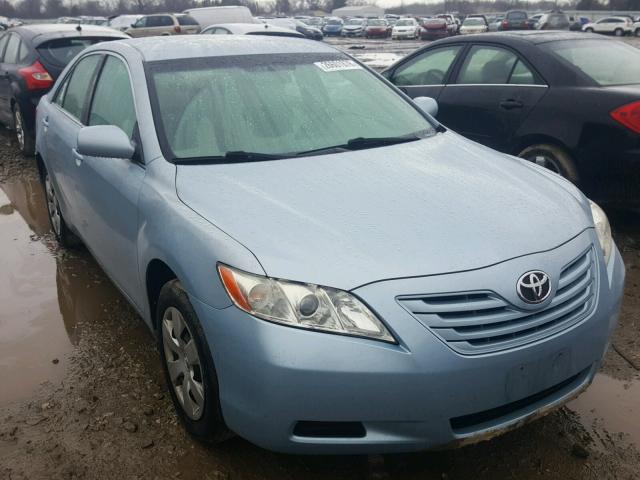 4T1BE46K98U757666 - 2008 TOYOTA CAMRY CE BLUE photo 1