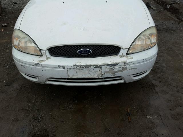 1FAFP56U96A219996 - 2006 FORD TAURUS SEL WHITE photo 7