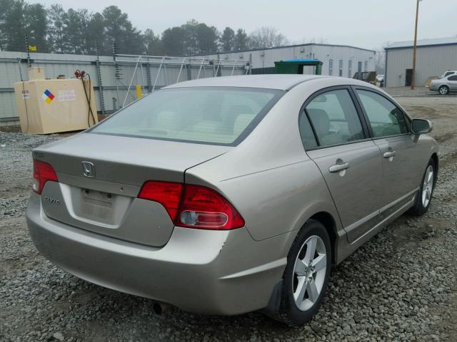 1HGFA16896L122987 - 2006 HONDA CIVIC EX GOLD photo 4