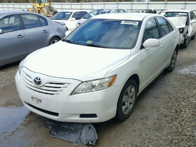 4T1BE46K89U871112 - 2009 TOYOTA CAMRY BASE WHITE photo 2