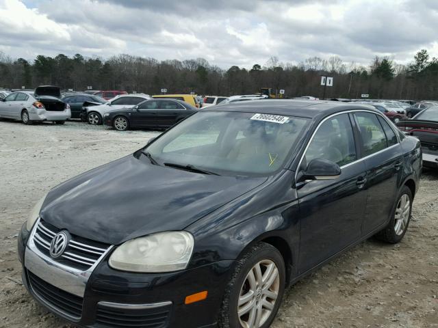 3VWSF71K97M143243 - 2007 VOLKSWAGEN JETTA 2.5 BLACK photo 2