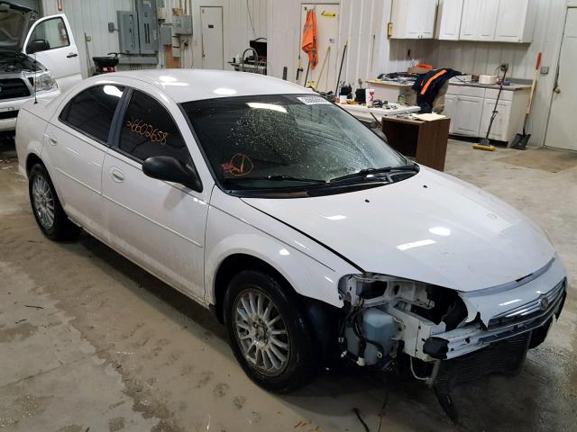 1C3EL46X05N598646 - 2005 CHRYSLER SEBRING WHITE photo 1