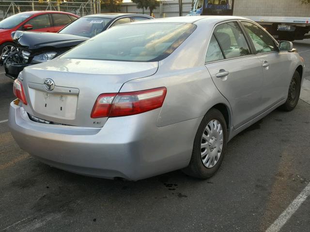 4T1BE46K17U188603 - 2007 TOYOTA CAMRY NEW GRAY photo 4