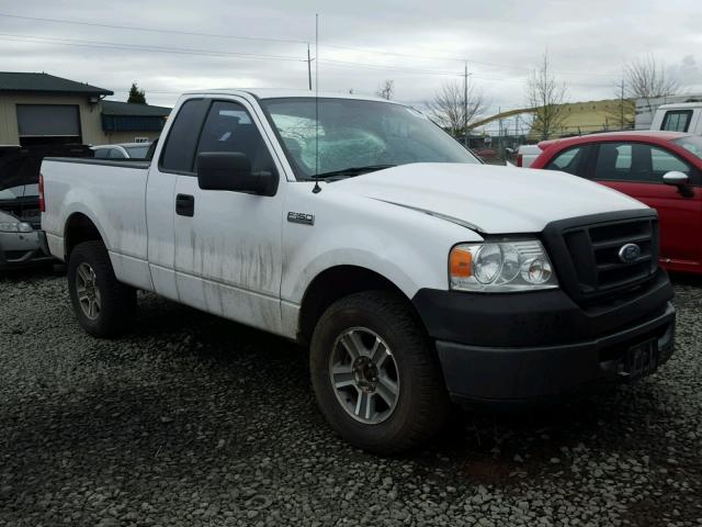 1FTRF12217NA59310 - 2007 FORD F150 WHITE photo 1