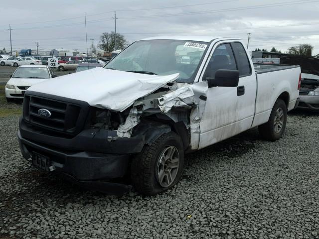 1FTRF12217NA59310 - 2007 FORD F150 WHITE photo 2