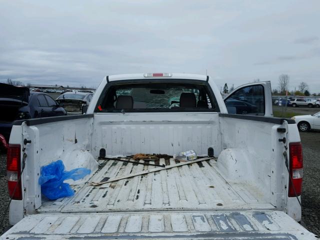 1FTRF12217NA59310 - 2007 FORD F150 WHITE photo 6