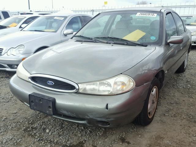 1FAFP6531XK165149 - 1999 FORD CONTOUR LX GRAY photo 2