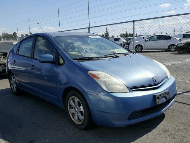 JTDKB20U857017015 - 2005 TOYOTA PRIUS BLUE photo 1