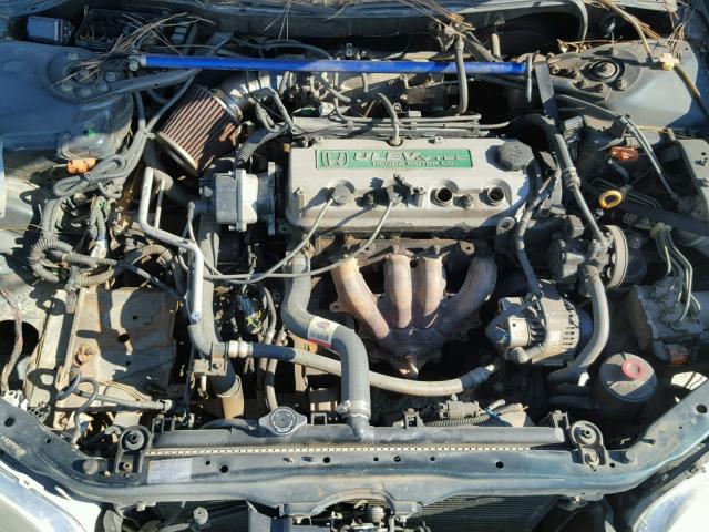 1HGCG6674XA071160 - 1999 HONDA ACCORD EX GREEN photo 7