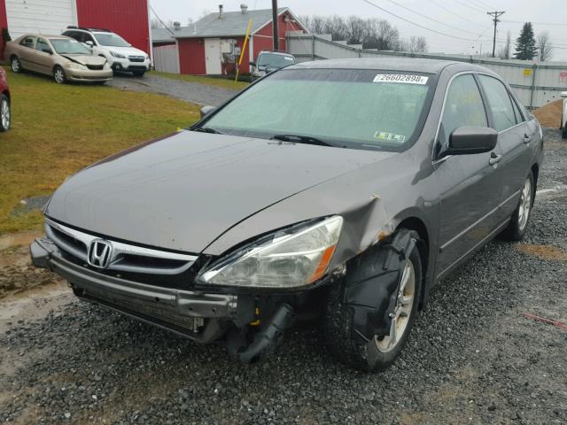 1HGCM56866A099391 - 2006 HONDA ACCORD EX GRAY photo 2