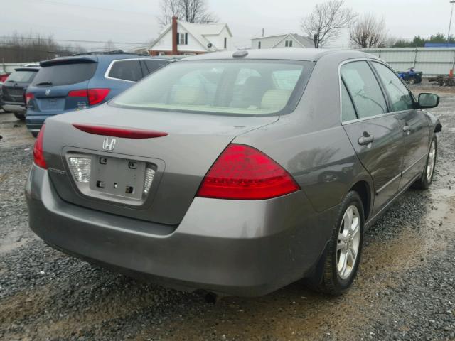 1HGCM56866A099391 - 2006 HONDA ACCORD EX GRAY photo 4