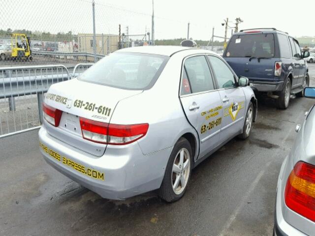 1HGCM56384A106245 - 2004 HONDA ACCORD LX SILVER photo 4