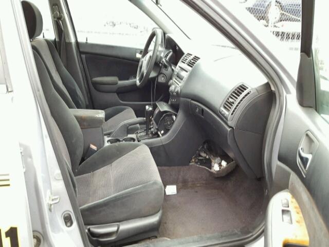 1HGCM56384A106245 - 2004 HONDA ACCORD LX SILVER photo 5