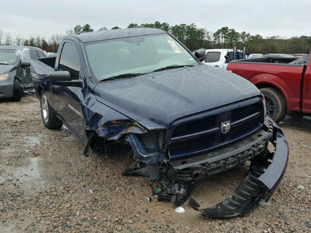 3C6JD6AT5CG156966 - 2012 DODGE RAM 1500 S BLUE photo 1