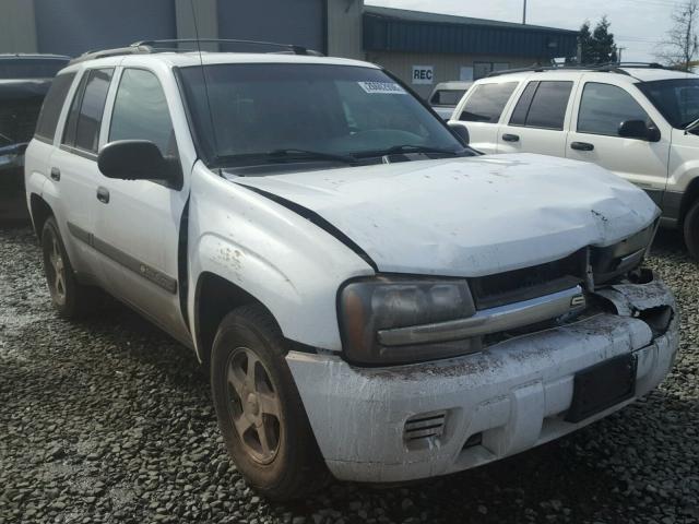 1GNDT13S542309332 - 2004 CHEVROLET TRAILBLAZE WHITE photo 1