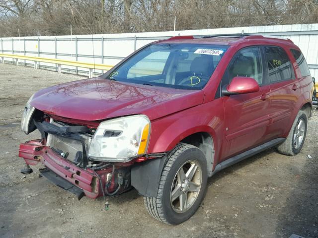 2CNDL63F966017113 - 2006 CHEVROLET EQUINOX LT BURGUNDY photo 2