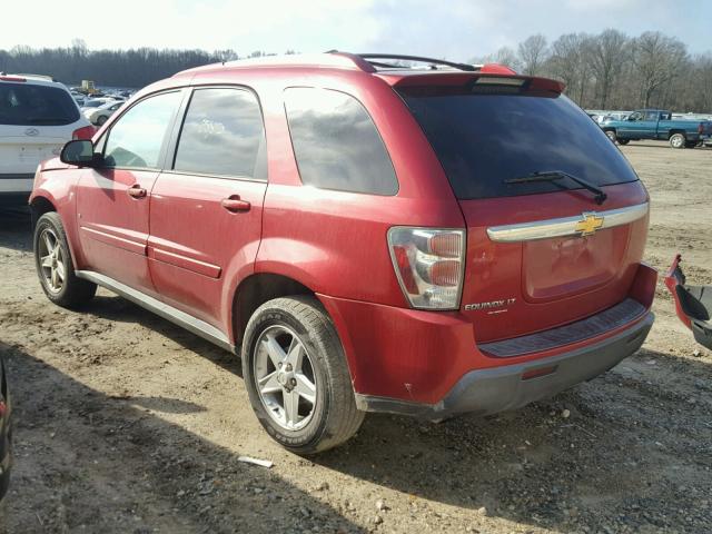 2CNDL63F966017113 - 2006 CHEVROLET EQUINOX LT BURGUNDY photo 3