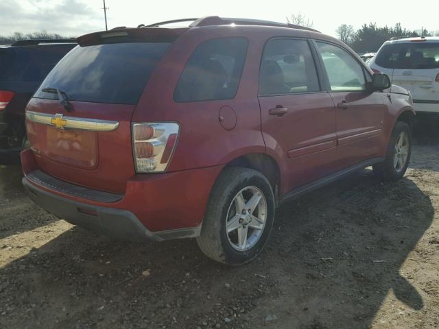 2CNDL63F966017113 - 2006 CHEVROLET EQUINOX LT BURGUNDY photo 4