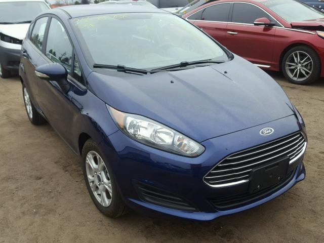 3FADP4EJXGM172913 - 2016 FORD FIESTA SE BLUE photo 1