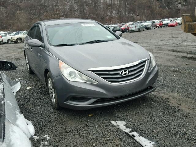 5NPEB4AC2BH064238 - 2011 HYUNDAI SONATA GLS GRAY photo 1