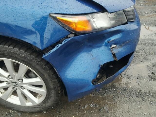 19XFB2F86CE366568 - 2012 HONDA CIVIC EX ლურჯი ფოტო 9