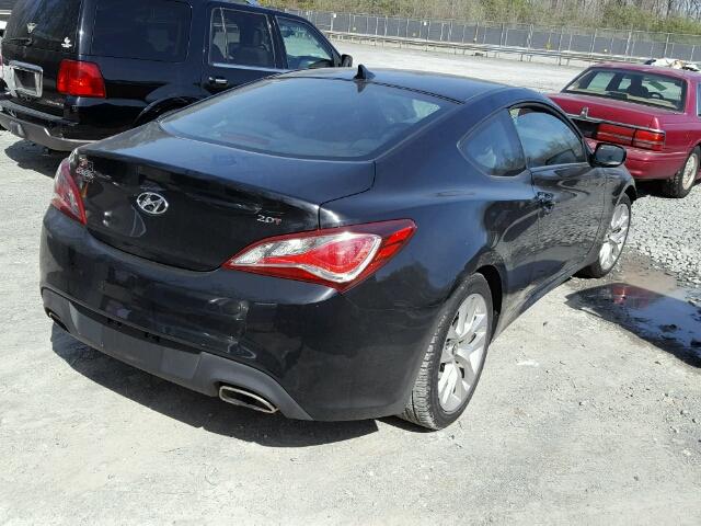 KMHHT6KD4DU086355 - 2013 HYUNDAI GENESIS CO BLACK photo 4