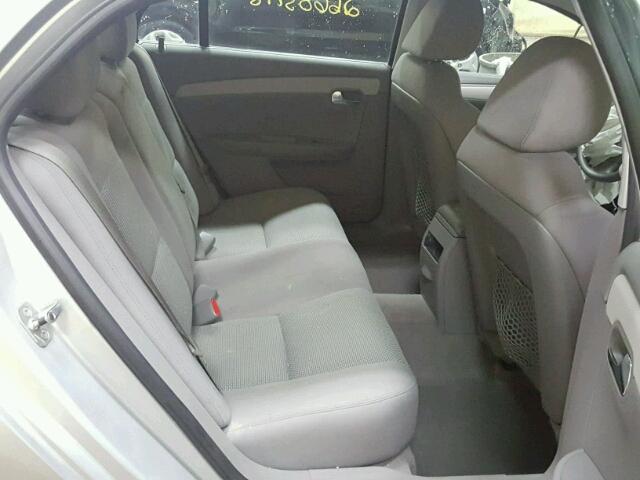 1G1ZB5EB5AF108744 - 2010 CHEVROLET MALIBU LS ვერცხლისფერი ფოტო 6