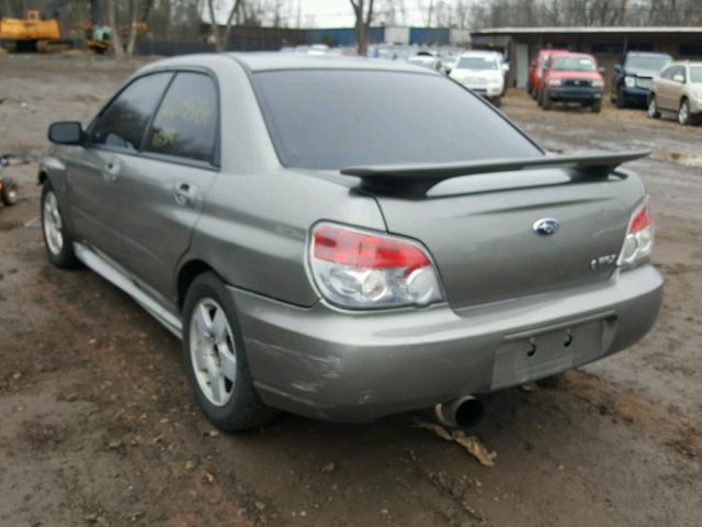 JF1GD79636G501456 - 2006 SUBARU IMPREZA WR GRAY photo 3