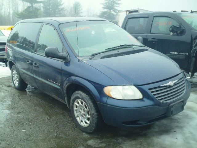 1C8GJ25B61B151088 - 2001 CHRYSLER VOYAGER BLUE photo 1